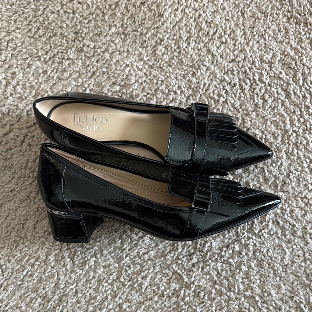 Franco Sarto Black Women's Loafers